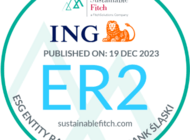 ING po raz drugi z ratingiem ESG przyznanym przez Sustainable Fitch