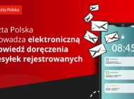 Poczta Polska wprowadza elektroniczną zapowiedź doręczenia przesyłek rejestrowanych