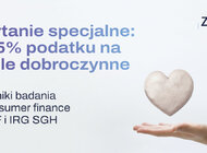 Prawie trzy czwarte gospodarstw domowych przekaże 1,5 proc. podatku na Organizacje Pożytku Publicznego. „Jest szansa na przebicie granicy 2 mld zł”