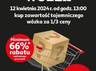7000 tajemniczych wózków  w hipermarketach Auchan w całej Polsce