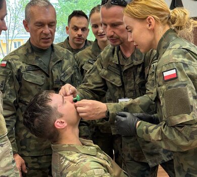 Combat Life Saver w amerykańskim stylu ze Stołecznymi Terytorialsami