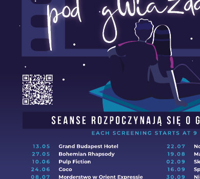 LHG kino pod gwiazdami plakat