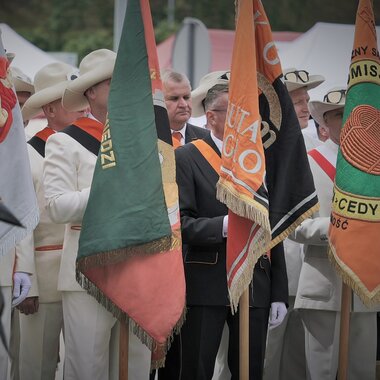 Posąg św  Floriana przy Hucie Miedzi Cedynia (8)