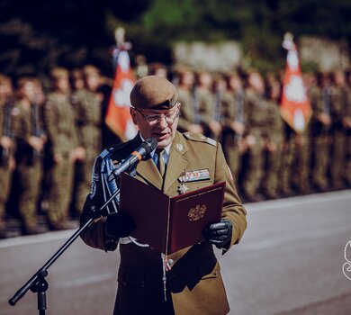 Żołnierze Wojsk Obrony Terytorialnej wzięli udział w Wielkiej Defiladzie 