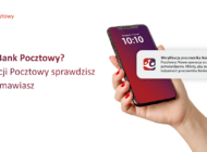 Bank Pocztowy udostępnił możliwość weryfikacji pracownika Infolinii Banku w aplikacji mobilnej „Pocztowy”