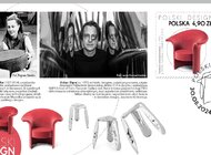 Ikony polskiego designu na znaczkach Poczty Polskiej