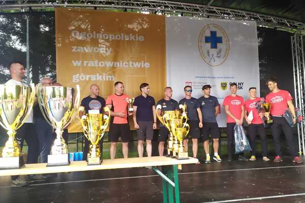 Ratownicy KGHM ponownie na podium Ogólnopolskich Zawodów w Ratownictwie Górskim (2)