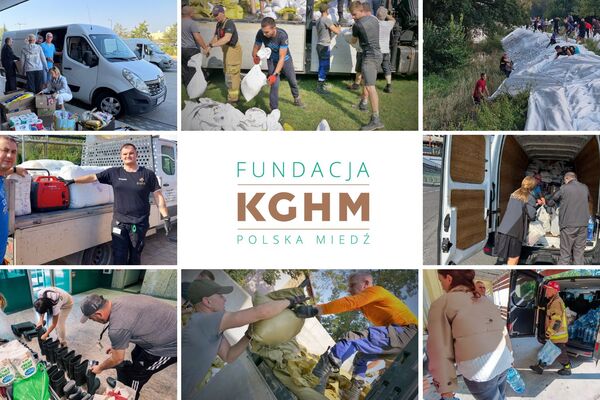 5 mln zł dla powodzian od Fundacji KGHM