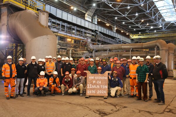 The Land of Eternal Castings at the Głogów Copper Smelter/Refinery celebrates 11 mln tonnes