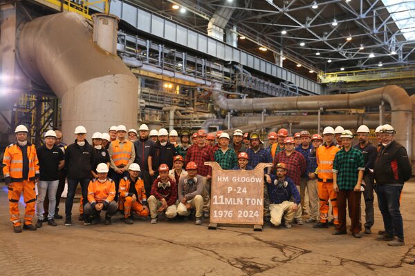 The Land of Eternal Castings at the Głogów Copper Smelter/Refinery celebrates 11 mln tonnes