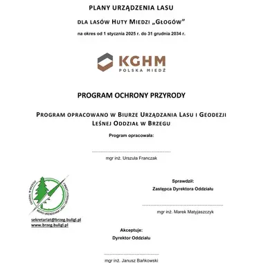 Program ochrony przyrody