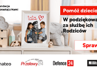 W podziękowaniu za służbę ich rodziców: Mikrodonacje, by świat na nowo nabrał barw 