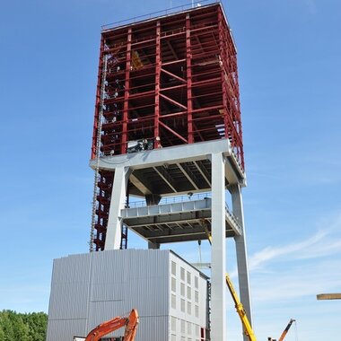 Building the L-VI Rynarcice new mining shaft at Lubin Mine