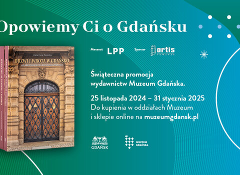 Świąteczna wyprzedaż książek Muzeum Gdańska, grafika mat  MG (7)