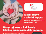   „Małe gesty wielki wpływ” kampania Auchan i Fundacji Donateo na rzecz lokalnych organizacji non-profit