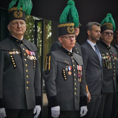 Przywitanie Zarządu KGHM przez Orkiestrę HMG i mażoretki (5)