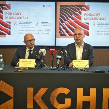 Briefing prasowy - Znaczenie nowej formuły podatku od wydobycia niektórych kopalin dla KGHM