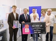 Nagrody dla Wrześni za zajęcie I miejsca w plebiscycie „Świeć się z Energą” w województwie wielkopolskim 