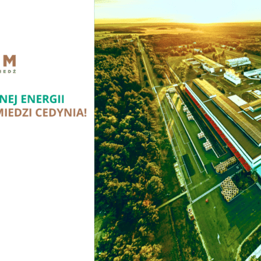 100  zielonej energii dla Huty Miedzi Cedynia - grafika