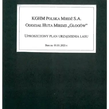UPUL, Zarządzenie nr 5 2025 Starosty Głogowskiego, 2025-2034