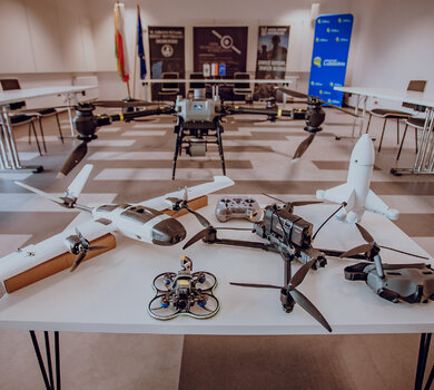 Rozwój zdolności dronowych w WOT z Parkiem Technologii Kosmicznych
