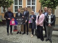 Nagrody dla Szczecinka za zajęcie I miejsca w plebiscycie „Świeć się z Energą” w województwie zachodniopomorskim
