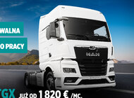 Fabrycznie nowy ciągnik MAN TGX 18.520 w ofercie wynajmu Truck Care