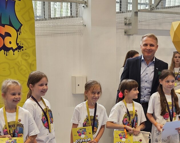 Szkoła z Lublina wygrała krajowy konkurs KOWR „Sportowe wyzwanie Chrumasa”