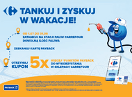 Wakacyjna akcja PAYBACK na stacjach paliw Carrefour – jeszcze więcej punktów dla zmotoryzowanych klientów