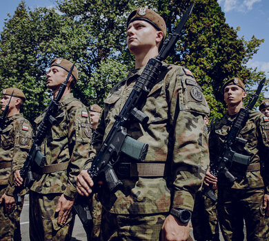 Przysięga wojskowa 1 Podlaska Brygada OT, Hajnówka