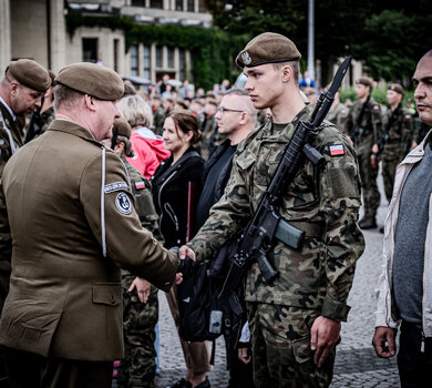 Przysięga wojskowa 16 Dolnośląska Brygada OT, Wrocław