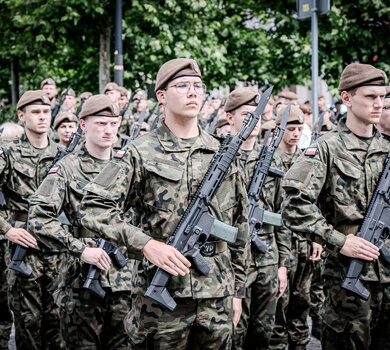 Przysięga wojskowa 17 Opolska Brygada OT, Opole