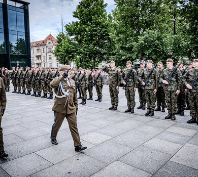 Przysięga wojskowa 17 Opolska Brygada OT, Opole