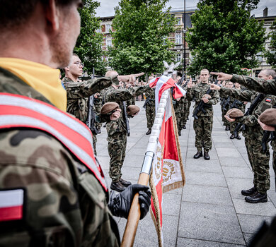 Przysięga wojskowa 17 Opolska Brygada OT, Opole