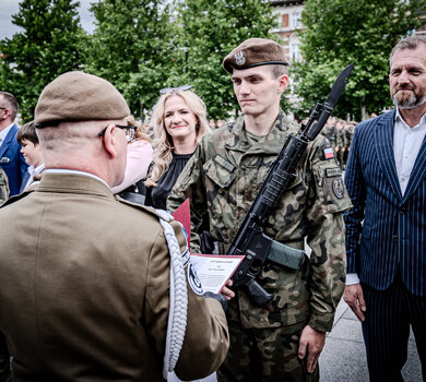 Przysięga wojskowa 17 Opolska Brygada OT, Opole