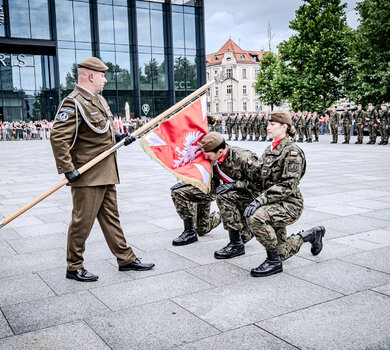 Przysięga wojskowa 17 Opolska Brygada OT, Opole