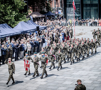 Przysięga wojskowa 17 Opolska Brygada OT, Opole