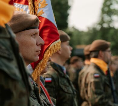 Przysięga wojskowa 18 Stołeczna Brygada OT, Palmiry