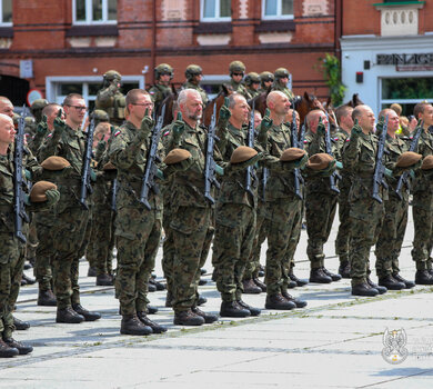 Przysięga wojskowa 13 Śląska Brygada OT, Ruda Śląska