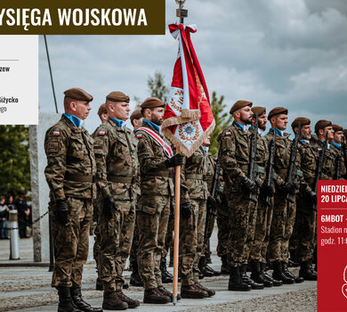 Przysięgi, awanse i wręczenie Chorągwi Wojska Polskiego