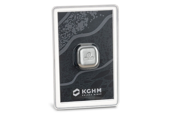 Silver bar from KGHM