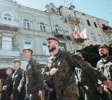 60. Marsz Szlakiem I Kompanii Kadrowej zakończony – Terytorialsi z sukcesami w Kielcach