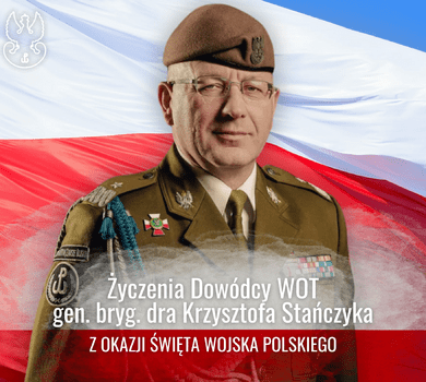 Życzenia Dowódcy WOT na ŚWP