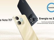 realme Note 70T debiutuje w Polsce – wytrzymała bateria, solidna konstrukcja i atrakcyjna cena na start