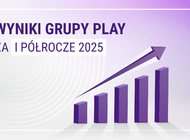 Grupa Play z dalszymi wzrostami i rekordowym wynikiem operacyjnym w pierwszym półroczu 2025 roku