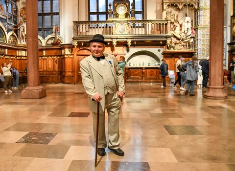Zajęcia prowadzi Krzysztof Jachimowicz z Muzeum Gdańska. 