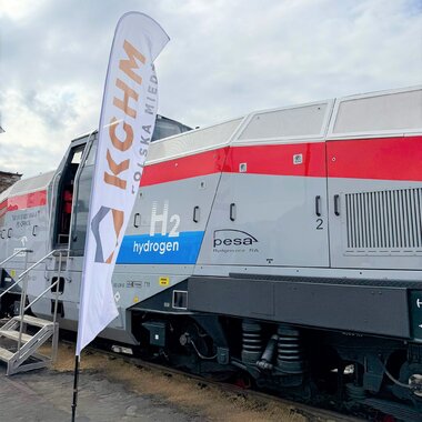 Lokomotywa SM42-6Dn Hydrogen na testach w POL-MIEDŹ TRANS (1)