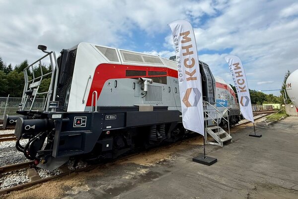 Lokomotywa SM42-6Dn Hydrogen na testach w POL-MIEDŹ TRANS (6)