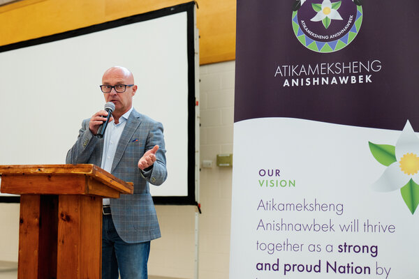 Atikameksheng Anishnawbek and KGHM International sign Impact and Benefit Agreement