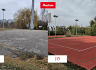 Nowe życie dla boiska – sport i integracja  w sercu Lublina ze wsparciem  Fundacji Auchan